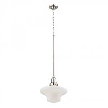 ELK Home 66236-1 - One Light Polished Nickel Down Pendant