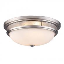 ELK Home 70017-3 - Three Light Satin Nickel Bowl Flush Mount