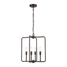 ELK Home CN330441 - Thomas - Park Slope 15.75'' Wide 4-Light Pendant - Oil Rubbed Bronze