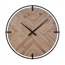 ELK Home S0036-11276 - Schiller Wall Clock - Natural