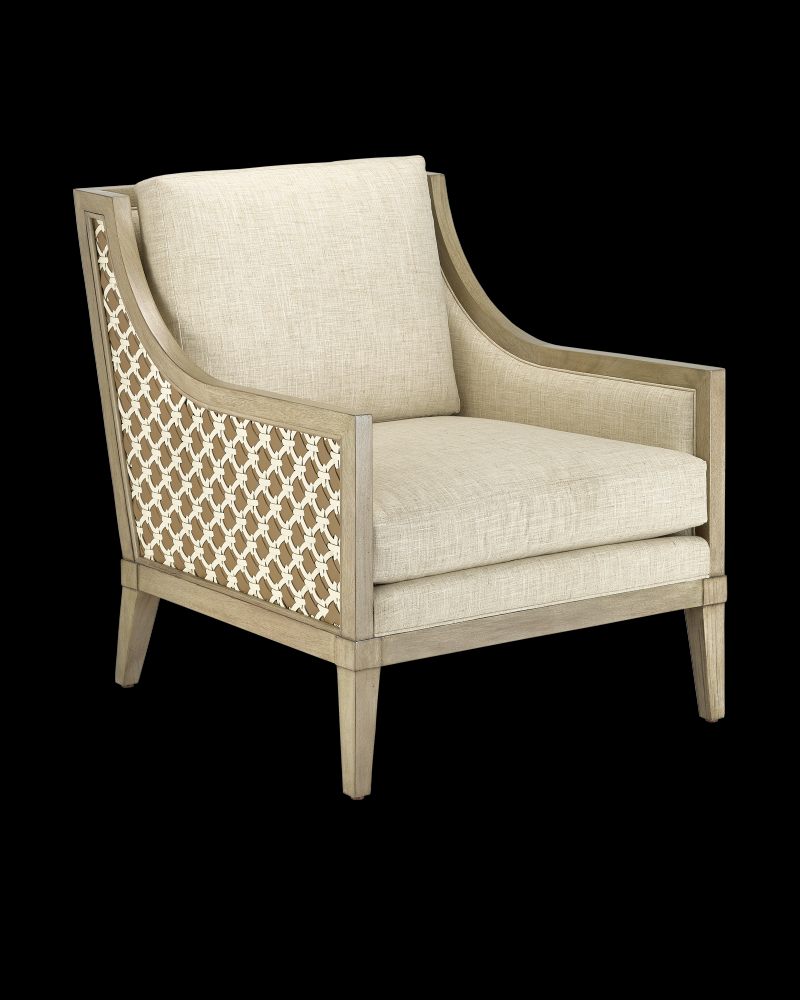 Bramford Light Wheat Armchair, Finn Natural