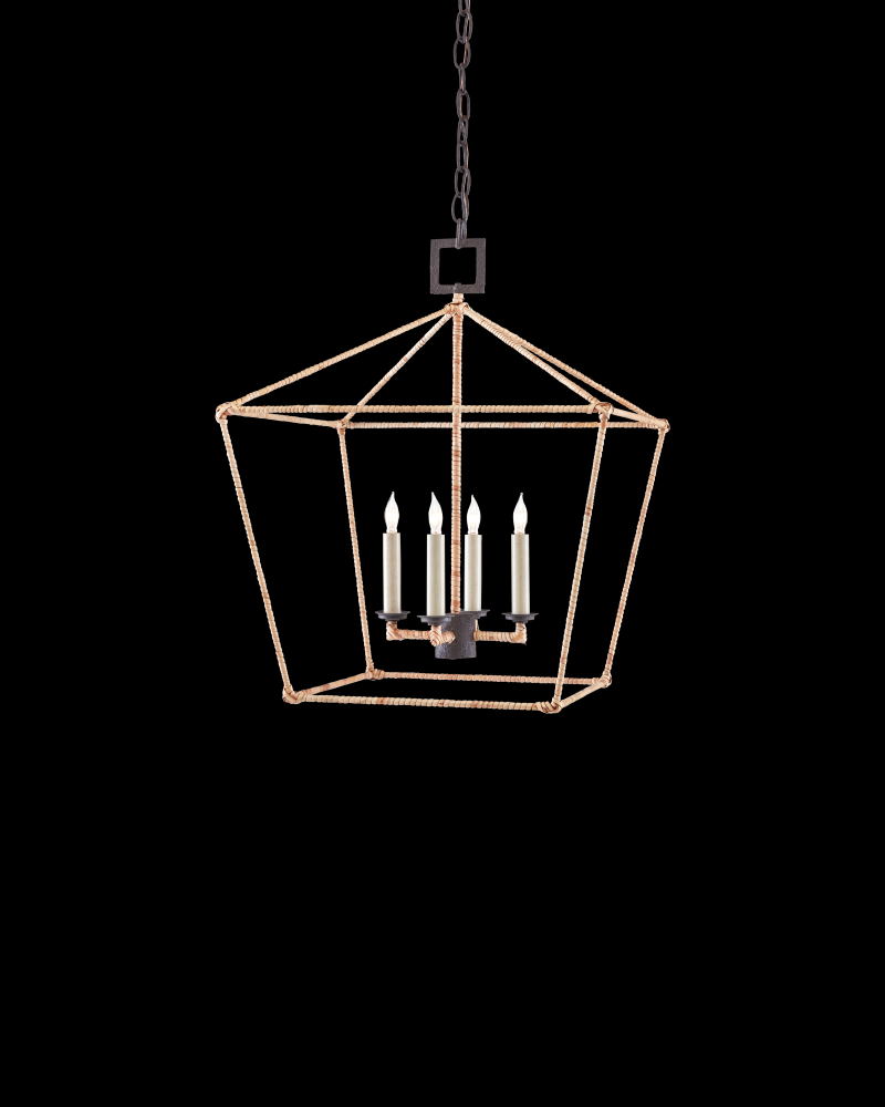 Denison Medium Natural Lantern