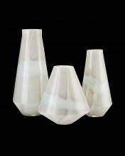 Currey 1200-0445 - Floating Cloud Vase Set of 3