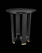 Currey 3000-0259 - Blake Black Accent Table