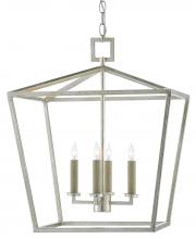 Currey 9000-0459 - Denison Silver Medium Lantern