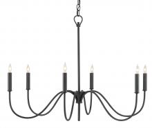 Currey 9000-0653 - Tirrell Small Black Chandelier