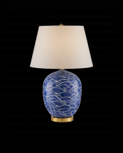 Currey 6000-0842 - Nami Blue Table Lamp