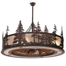 Meyda White 108302 - 44"W Tall Pines Chandel-Air