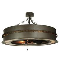 Meyda White 110044 - 44"W Golden Forge Chandel-Air