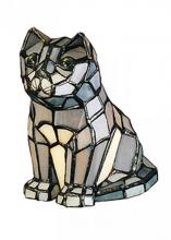 Meyda White 11323 - 7"H Cat Accent Lamp