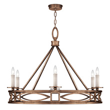 Fine Art Handcrafted Lighting 887640-1ST - Cienfuegos 37.5"W Round Chandelier